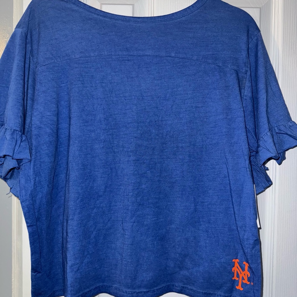 Women's New York Mets Cropped Tee